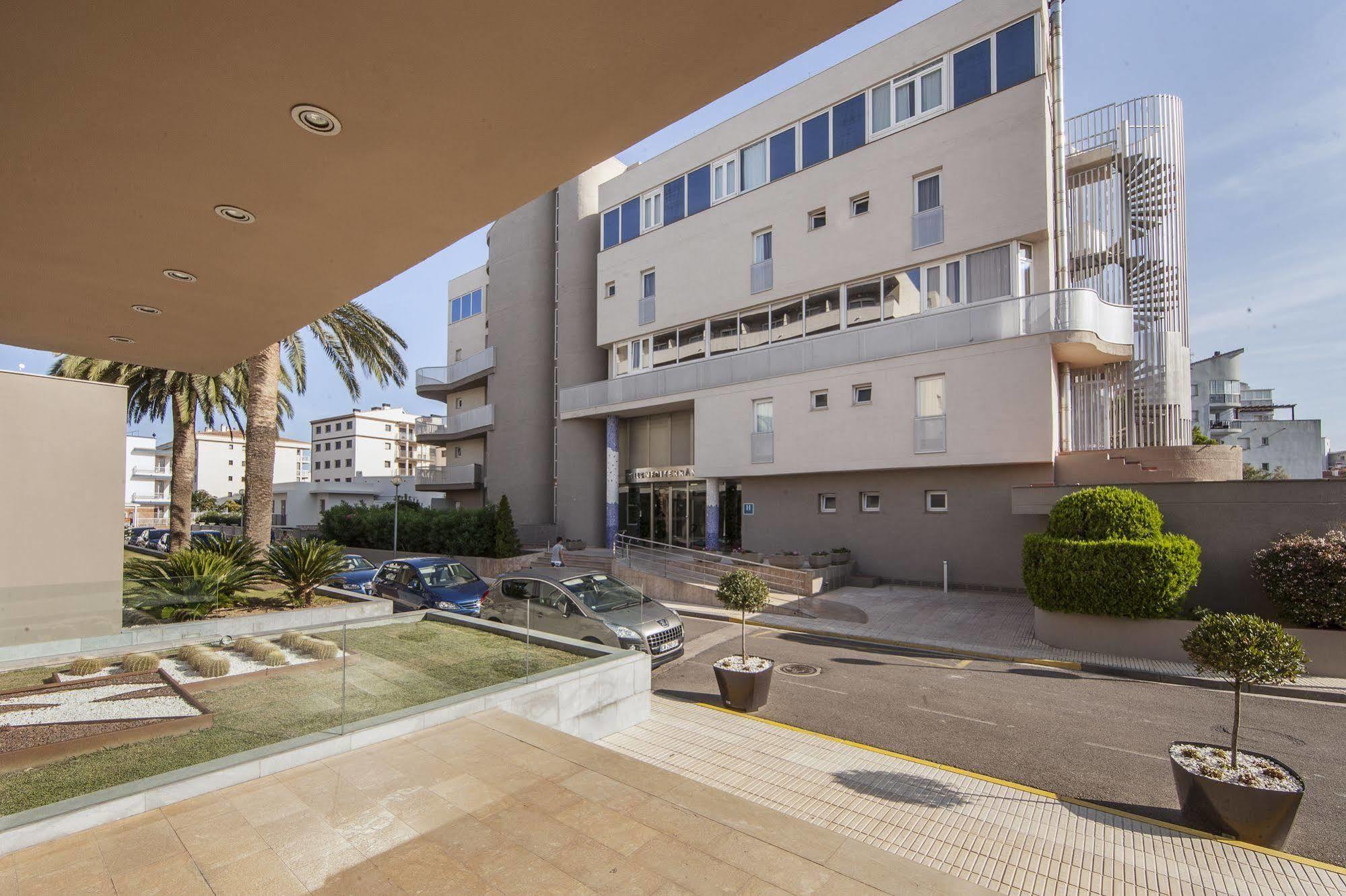 Hotel Spa Mediterraneo Park Roses Bagian luar foto