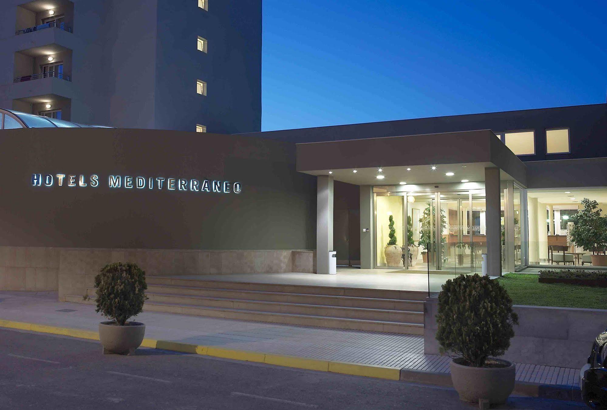 Hotel Spa Mediterraneo Park Roses Bagian luar foto