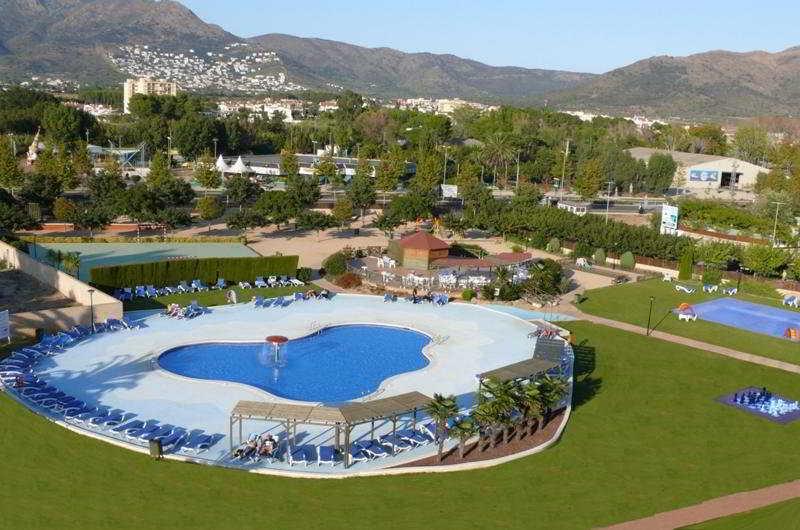 Hotel Spa Mediterraneo Park Roses Bagian luar foto